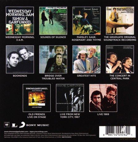 Simon & Garfunkel: The Complete Albums Collection [12CD]