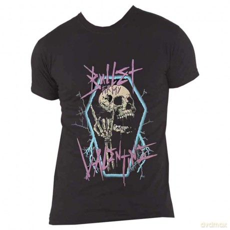 Bullet For My Valentine: Unisex T-Shirt: Thrash Skull 2 (Black) (XX-Large)