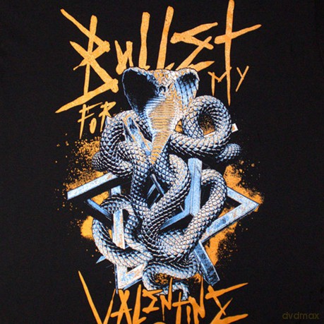 Bullet For My Valentine: Unisex T-Shirt: Wrapped Cobra (Black) (XX-Large)