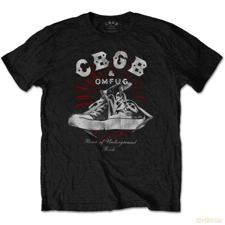 Cbgb: CBGB Ladies Tee: Converse (Large)