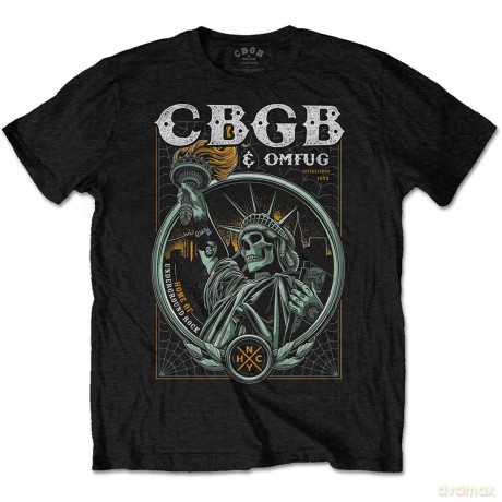 Cbgb: CBGB Men's Tee: Liberty (Medium)