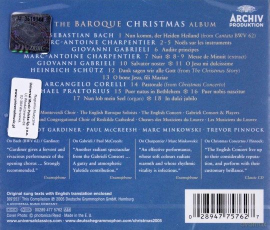 The Baroque Christmas Album [CD]