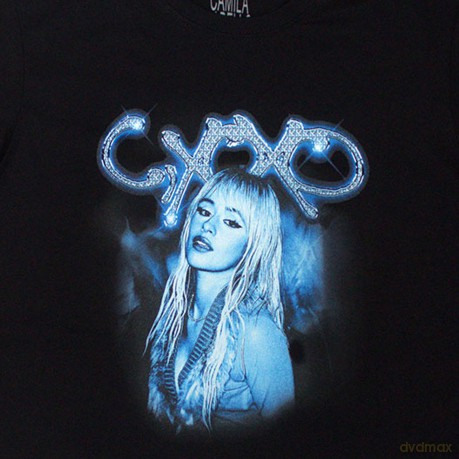 Camila Cabello: Unisex T-Shirt: C,XOXO (Black) (Large)