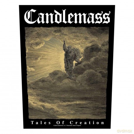Candlemass: Back Patch: Tales Of Creation