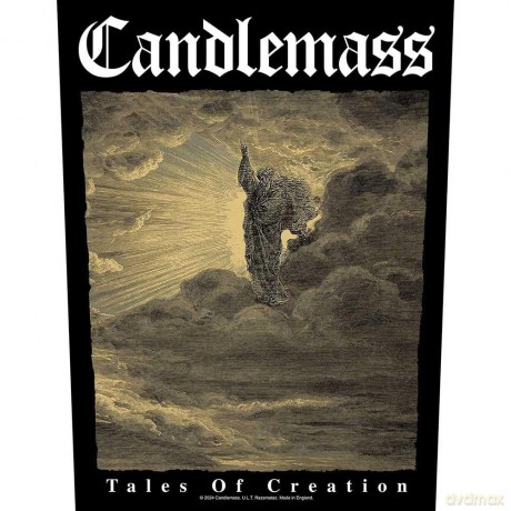 Candlemass: Back Patch: Tales Of Creation