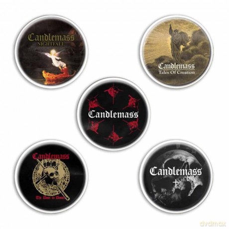Candlemass: Button Badge Pack: The Door to Doom
