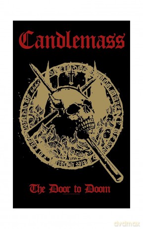 Candlemass: Textile Poster: The Door To Doom