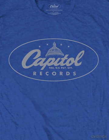 Capitol Records: Unisex T-Shirt: Logo (Blue) (Medium)