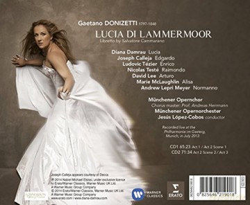 Jesus Lopez-Cobos: Donizetti: Lucia Di Lammermoor [2CD]