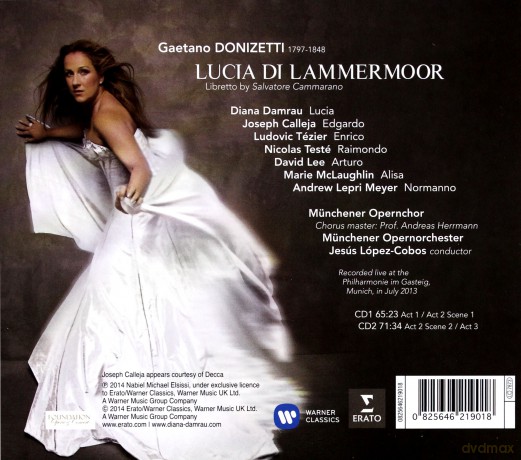 Jesus Lopez-Cobos: Donizetti: Lucia Di Lammermoor [2CD]