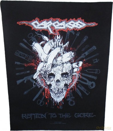 Carcass: Back Patch: Rotten To The Gore
