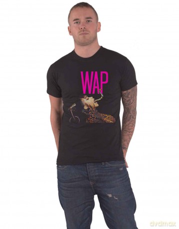 Cardi B: Unisex T-Shirt: Dripping Snake (Black) (Large)