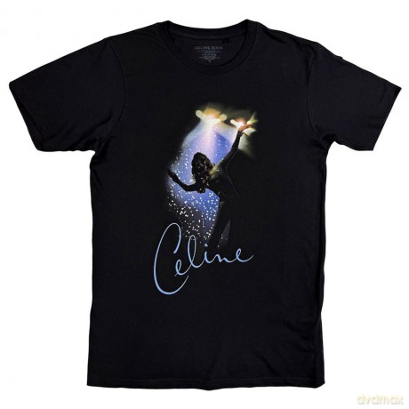 Celine Dion: Unisex T-Shirt: Spotlight (Black)