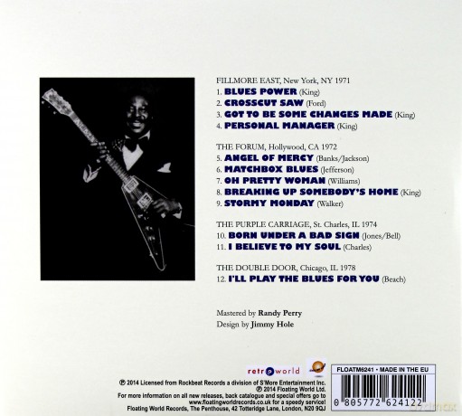 Albert King: Live In The 70\'s [CD]