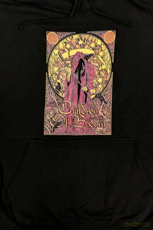 Children Of Bodom: Unisex Pullover Hoodie: Nouveau Reaper (Black) (Large)