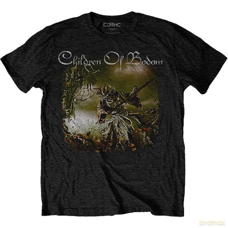 Children Of Bodom: Unisex Tee: Relentless (Back Print) (Medium)