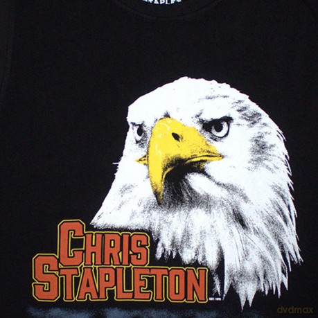 Chris Stapleton: Unisex Tank T-Shirt: Eagle (Black) (Small)