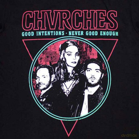 Chvrches: Unisex T-Shirt: Good Intentions (Black) (Small)