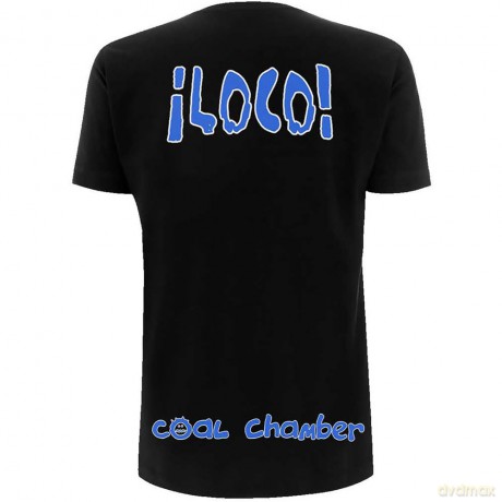 Coal Chamber: Unisex T-Shirt: Loco (Black) (Back Print) (Small)