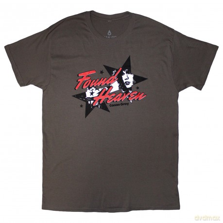 Conan Gray: Unisex T-Shirt: Found Heaven Stars (Charcoal Grey) (Large)