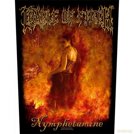 Cradle Of Filth: Back Patch: Nymphetamine