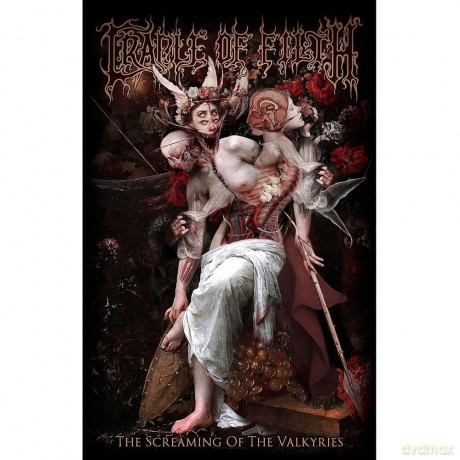 Cradle Of Filth: Textile Poster: Screaming Of The Valkyries