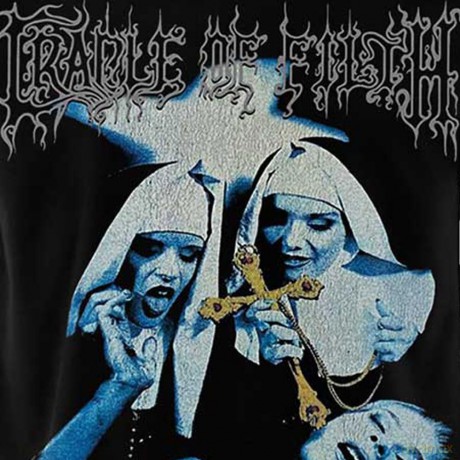 Cradle Of Filth: Unisex T-Shirt: Decadence (Black) (Back Print) (Large)