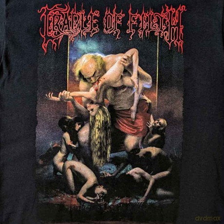 Cradle Of Filth: Unisex T-Shirt: Existance Is Futile Saturn (Black) (Back Print) (XX-Large)