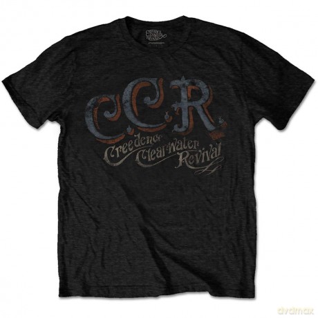 Creedence Clearwater Revival: Unisex T-Shirt: CCR (Black) (Large)