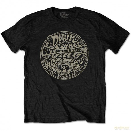 Creedence Clearwater Revival: Unisex T-Shirt: Down On The Corner (Black) (Small)