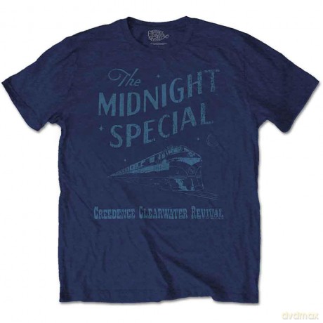 Creedence Clearwater Revival: Unisex T-Shirt: Midnight Special (Navy Blue) (X-Large)