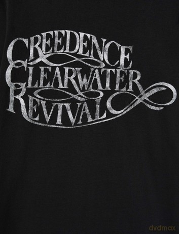 Creedence Clearwater Revival: Unisex T-Shirt: Vintage Logo (Black) (Small)