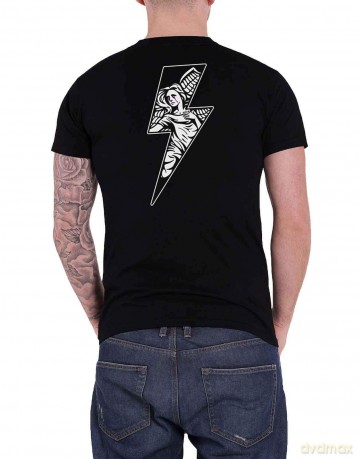 Creeper: Unisex T-Shirt: Let Love Kill Me (Black) (Back Print) (Large)