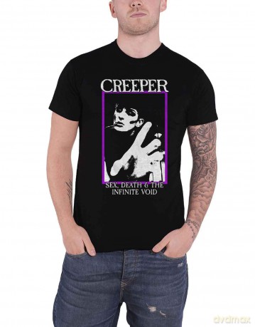 Creeper: Unisex T-Shirt: SD&TIV (Black) (Small)