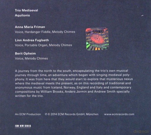 Trio Mediaeval: Aquilonis [CD]
