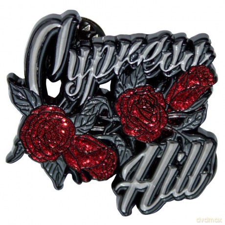 Cypress Hill: Pin Badge: Roses Logo