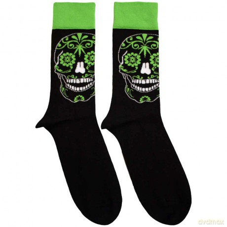 Cypress Hill: Unisex Ankle Socks: Skull (Black) (UK Size 7 - 11)