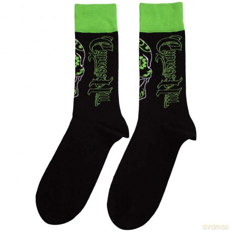 Cypress Hill: Unisex Ankle Socks: Skull (Black) (UK Size 7 - 11)