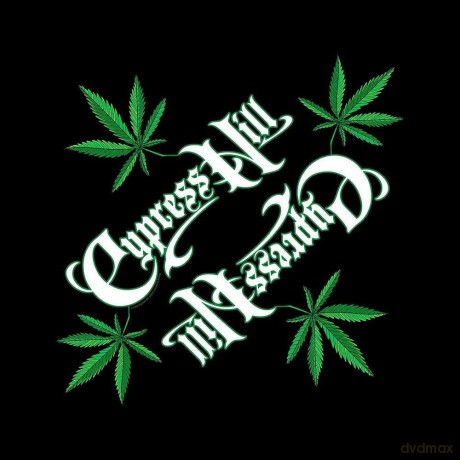Cypress Hill: Unisex Bandana: Logo/Leaf (Black)
