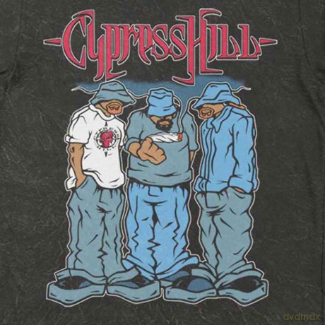 Cypress Hill: Unisex Long Sleeve T-Shirt: Blunted (Black) (Sleeve Print) (XX-Large)
