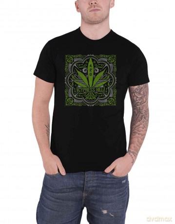 Cypress Hill: Unisex T-Shirt: 420 Leaf (Black) (XX-Large)