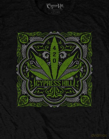 Cypress Hill: Unisex T-Shirt: 420 Leaf (Black) (XX-Large)
