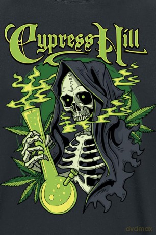 Cypress Hill: Unisex T-Shirt: Skull Bong (Black) (X-Large)