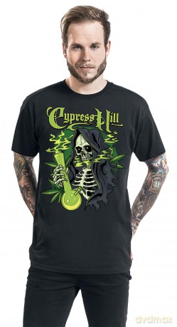 Cypress Hill: Unisex T-Shirt: Skull Bong (Black) (XX-Large)