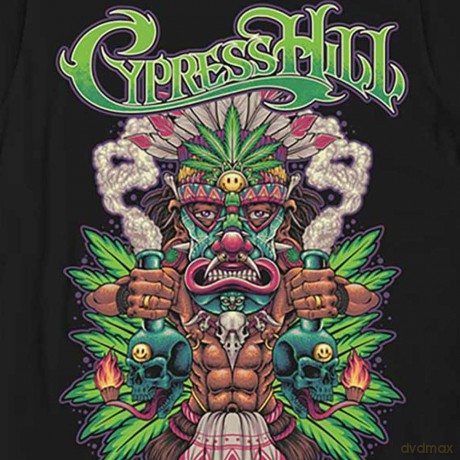 Cypress Hill: Unisex T-Shirt: Tiki Time (Black) (Large)