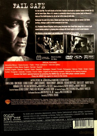 Ocalić Nowy York. Fail safe [DVD]