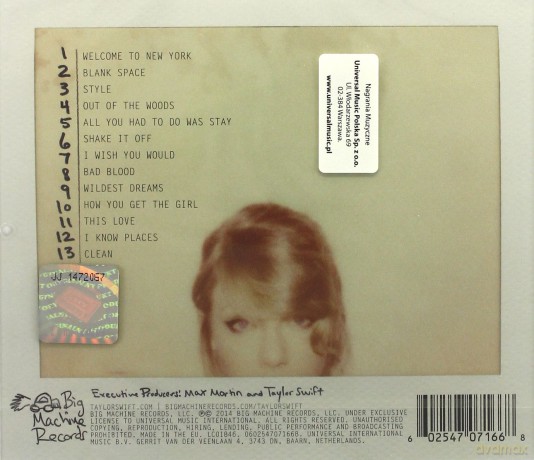 Taylor Swift: 1989 [CD]