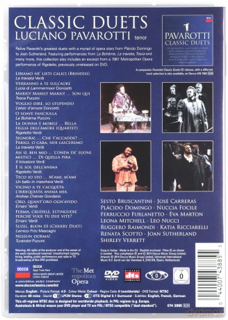Luciano Pavarotti: Classic Duets [DVD]