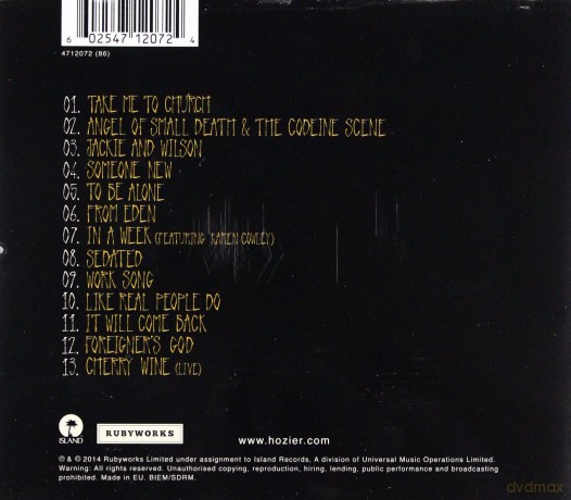 Hozier: Hozier (PL) [CD]