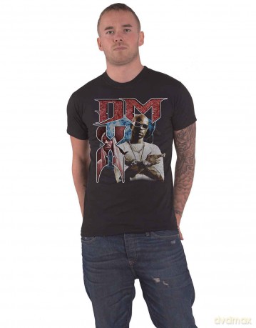 Dmx: DMX Unisex T-Shirt: Bootleg Red (Black) (Small)